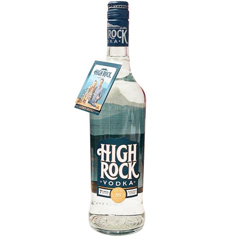 High rock vodka - 88-proof premium vodka will hit shelves in FebruaryGATLINBURG, TN / ACCESSWIRE / January 18, 2022 / Sugarlands Distilling Co., along with racing legend